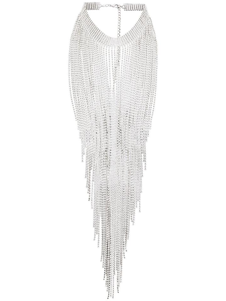 Circus Hotel Oversized Necklace - Silver