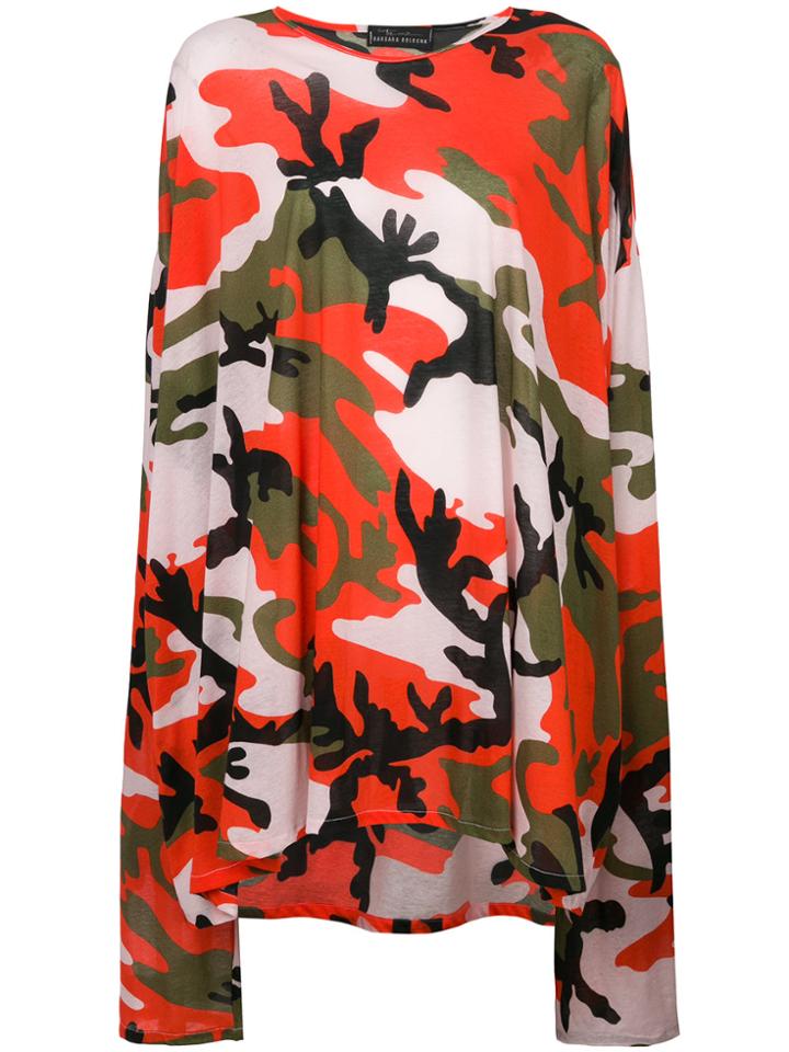 Barbara Bologna Camouflage Print T-shirt Dress - Multicolour