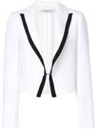 Philosophy Di Lorenzo Serafini Contrast Trim Blazer - White