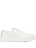 Prada Flat Sole Sneakers - White