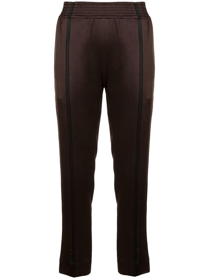 Haider Ackermann Elasticated Waist Trousers - Brown