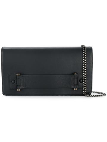 Naledi Wristlet Strap Clutch - Black