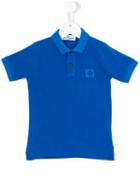 Stone Island Junior - Classic Polo Shirt - Kids - Cotton - 10 Yrs, Blue
