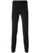 Neil Barrett Rib Detailed Skinny Trousers - Black