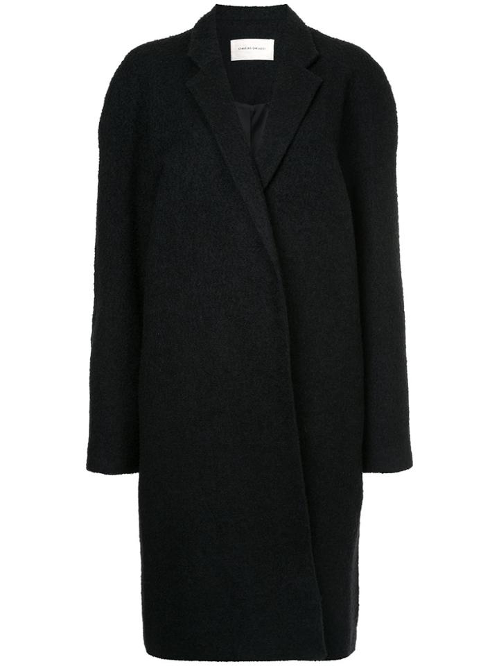 Strateas Carlucci Oversized Coat - Black