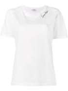Saint Laurent Lou Lou Print T Shirt - White