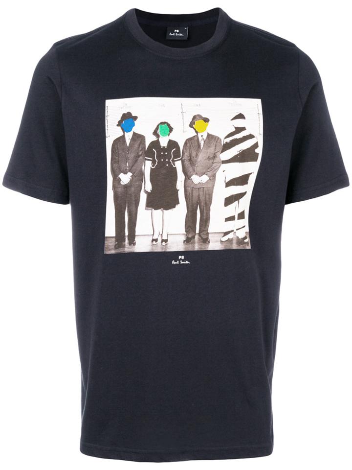 Ps By Paul Smith Photograph Print T-shirt - Black
