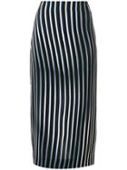 Dvf Diane Von Furstenberg Everton Striped Straight Skirt - Multicolour