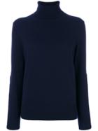 Joseph Cashmere Roll-neck Sweater - Blue