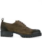 Dsquared2 Two Tone Derby Shoes - Brown