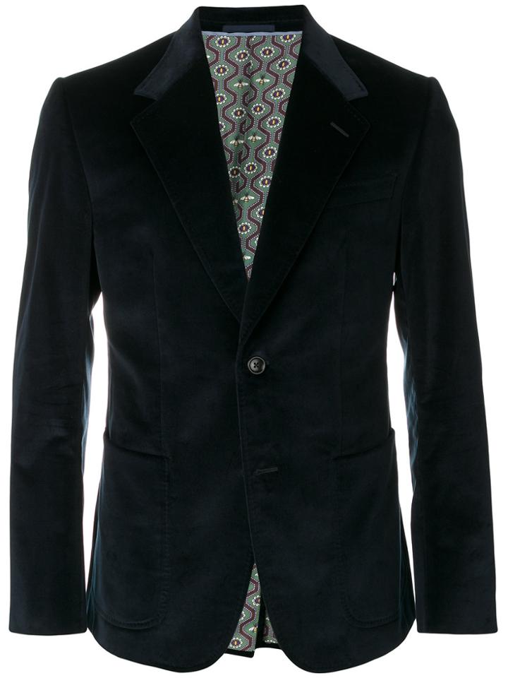 Gucci Buttoned Blazer - Blue