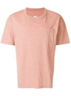 Visvim Front Pocket T-shirt - Pink & Purple