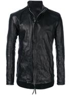 Boris Bidjan Ruched Effect Jacket - Black
