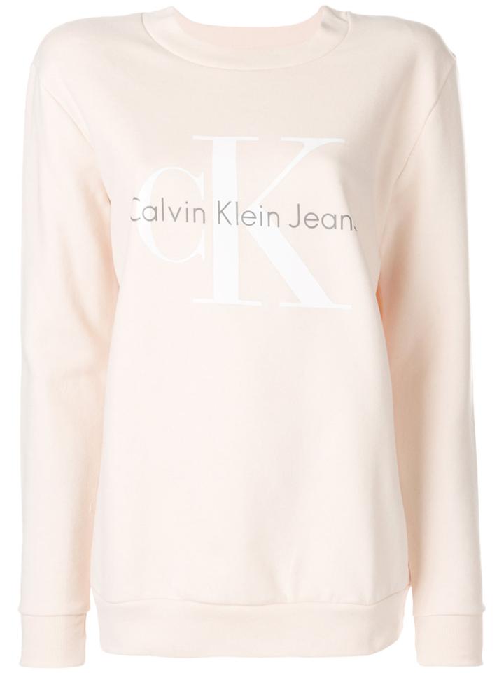 Ck Jeans Logo Sweatshirt - Nude & Neutrals
