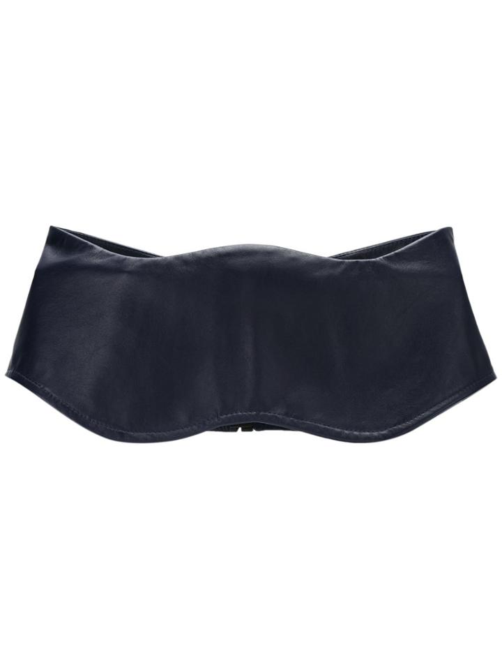 Andrea Bogosian Leather Belt - Blue