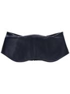 Andrea Bogosian Leather Belt - Blue