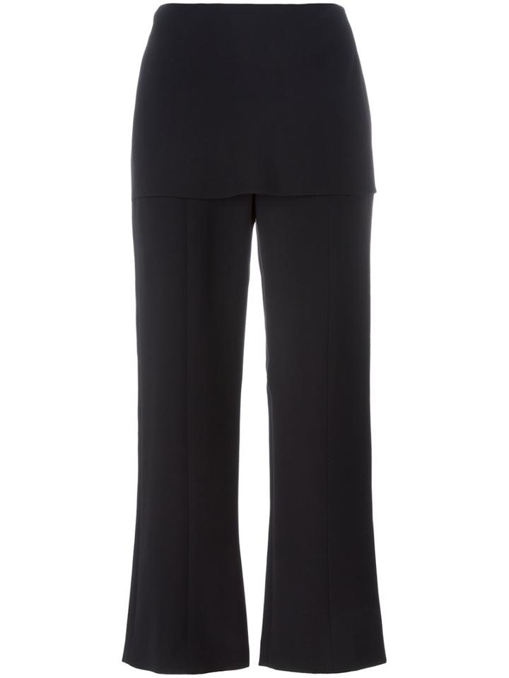 Giorgio Armani Layered Cropped Trousers