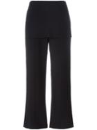 Giorgio Armani Layered Cropped Trousers