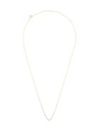 Ef Collection Mini Diamond Chevron Necklace, Women's, Metallic