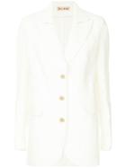 Flow The Label Classic Fitted Blazer - White