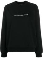 Diesel F-ang-copy Copyright Logo Sweatshirt - Black