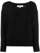 Diane Von Furstenberg V-neck Sweater - Black