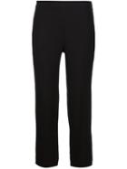 Carolina Herrera Classic Cigarette Trousers, Women's, Size: 12, Black, Silk