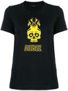 Diesel T-sily-wq T-shirt - Black