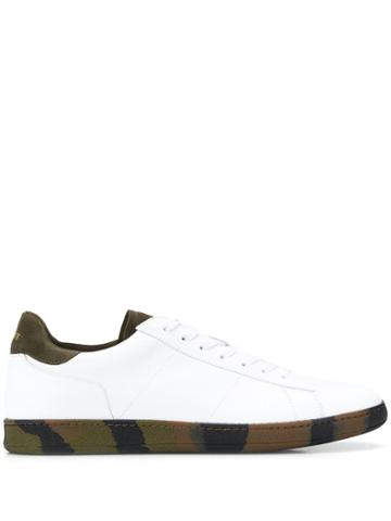Rov Camouflage Sole Low-top Sneakers - White