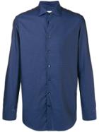Etro Embroidered Fitted Shirt - Blue