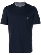 Brunello Cucinelli Layered Effect T-shirt - Blue