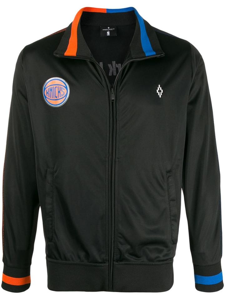 Marcelo Burlon County Of Milan X Nba Knicks Track Jacket - Black