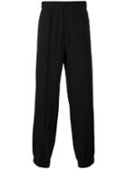Versace - Pleated Sweatpants - Men - Mohair/wool - 50, Black, Mohair/wool