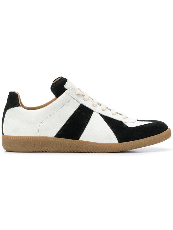 Maison Margiela Colour Block Sneakers - Black