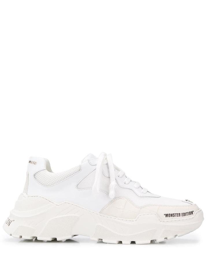 Philipp Plein Monster Edition Sneakers - White