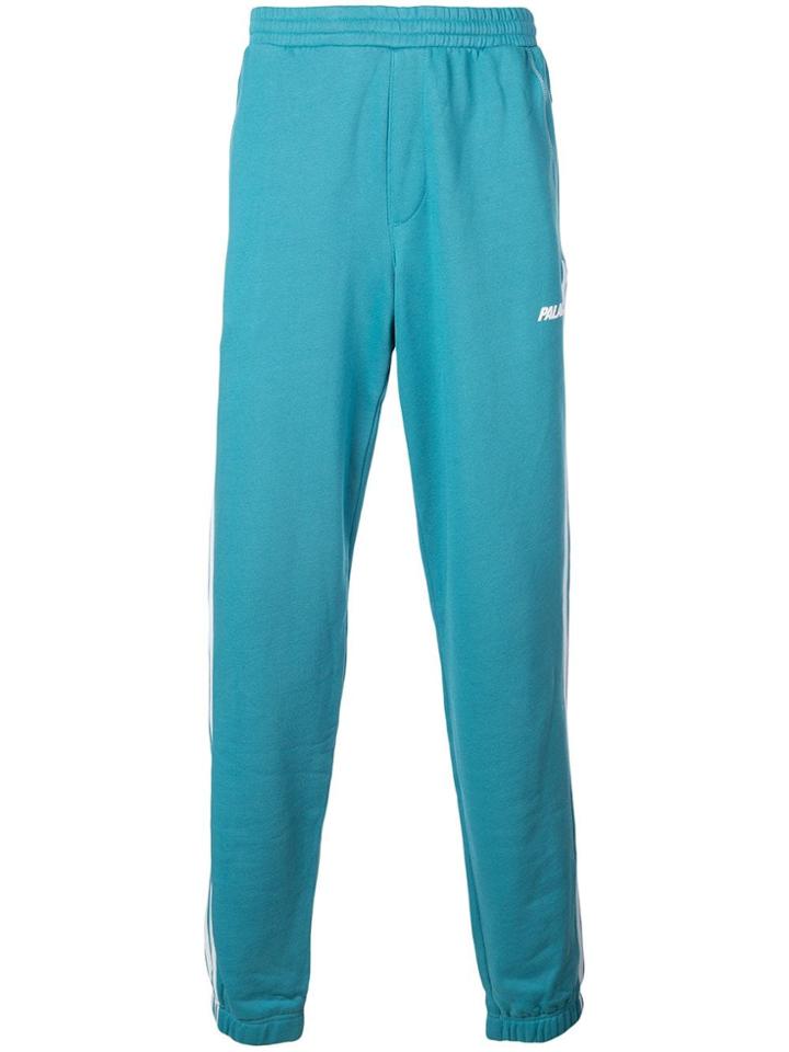 Palace Side Stripe Track Trousers - Blue