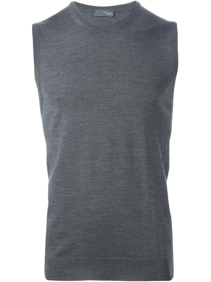 Drumohr Crew Neck Knitted Vest