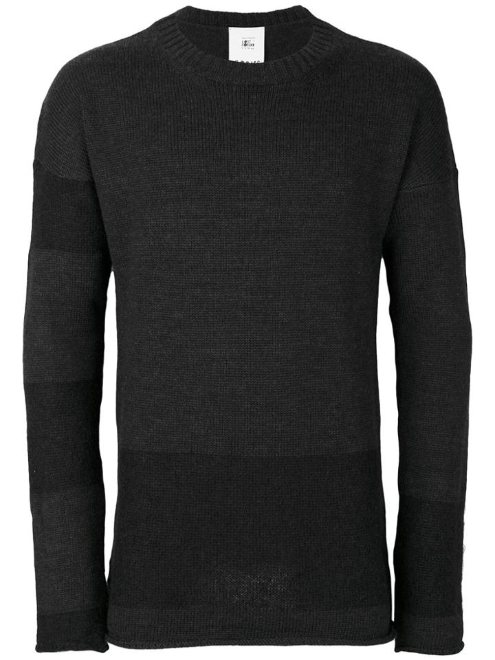Lost & Found Rooms Striped Sweater - Grey