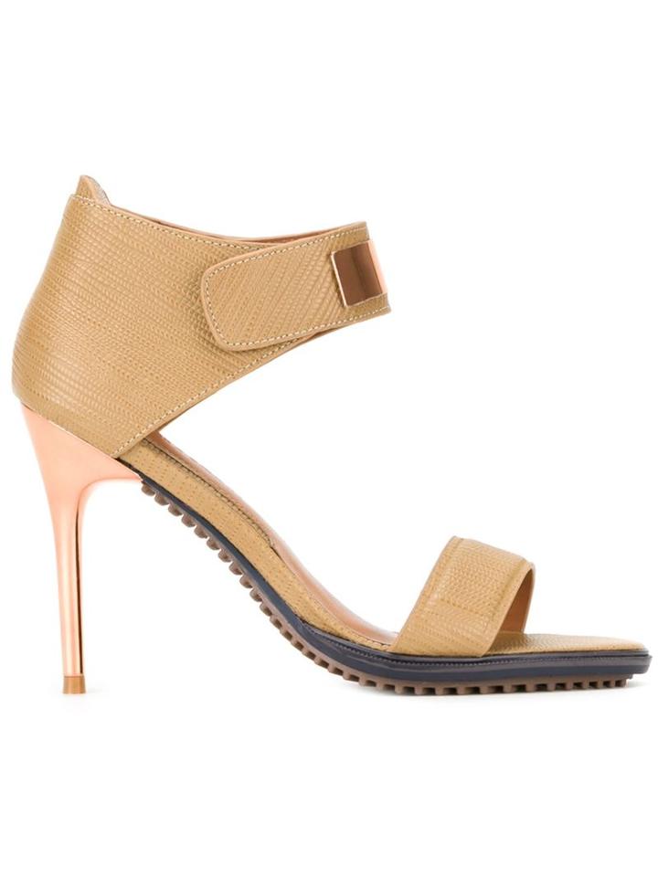 Ginger & Smart Metallic Stiletto Sandals