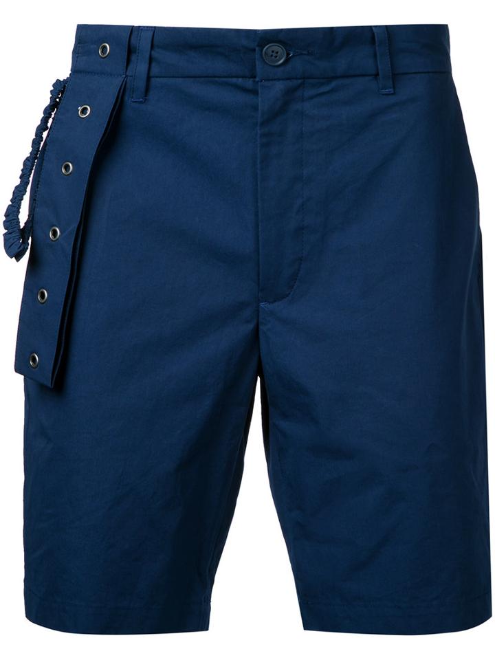 Craig Green Slim Fit Shorts, Men's, Size: Medium, Blue, Cotton/nylon/polyester