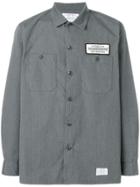 Neighborhood Logo Patch Shirt - Grey