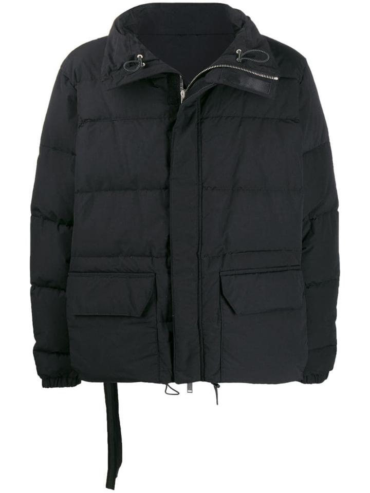 Unravel Project Padded Shell Jacket - Black