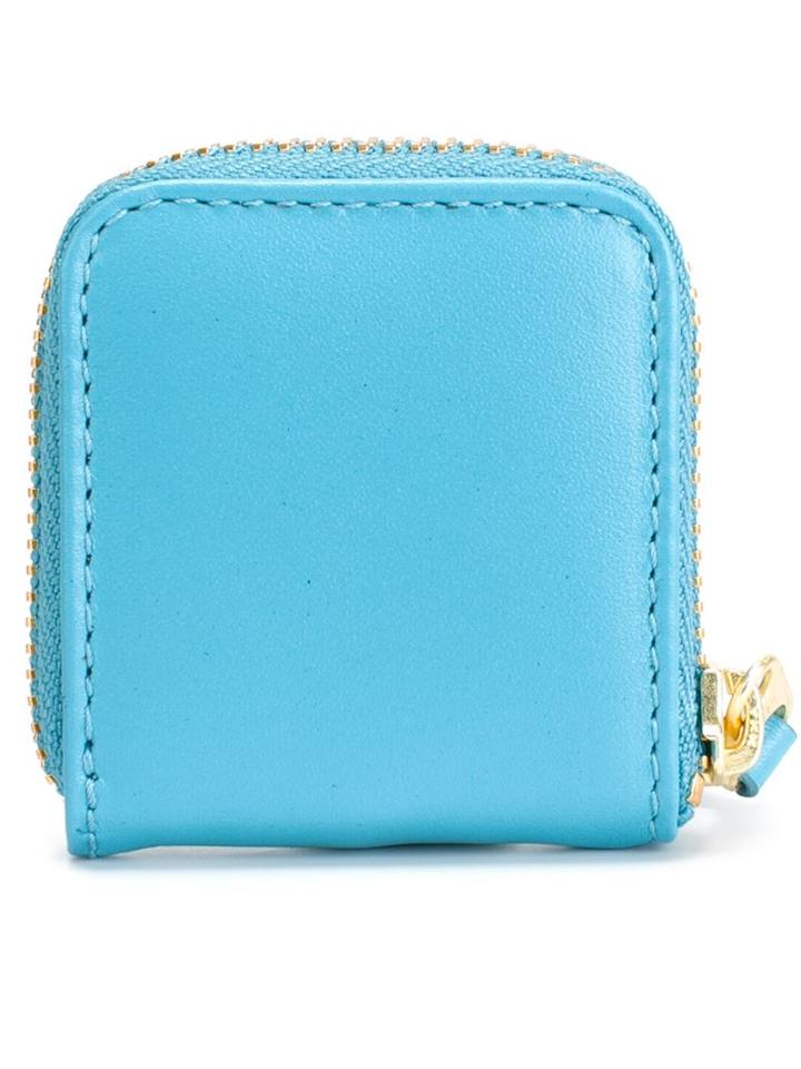 Comme Des Garcons Wallet 'colour Plain' Coin Purse
