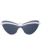 Mykita X Maison Margiela Cat-eye Sunglasses - White