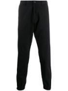 Gucci Logo Embroidered Chinos - Black