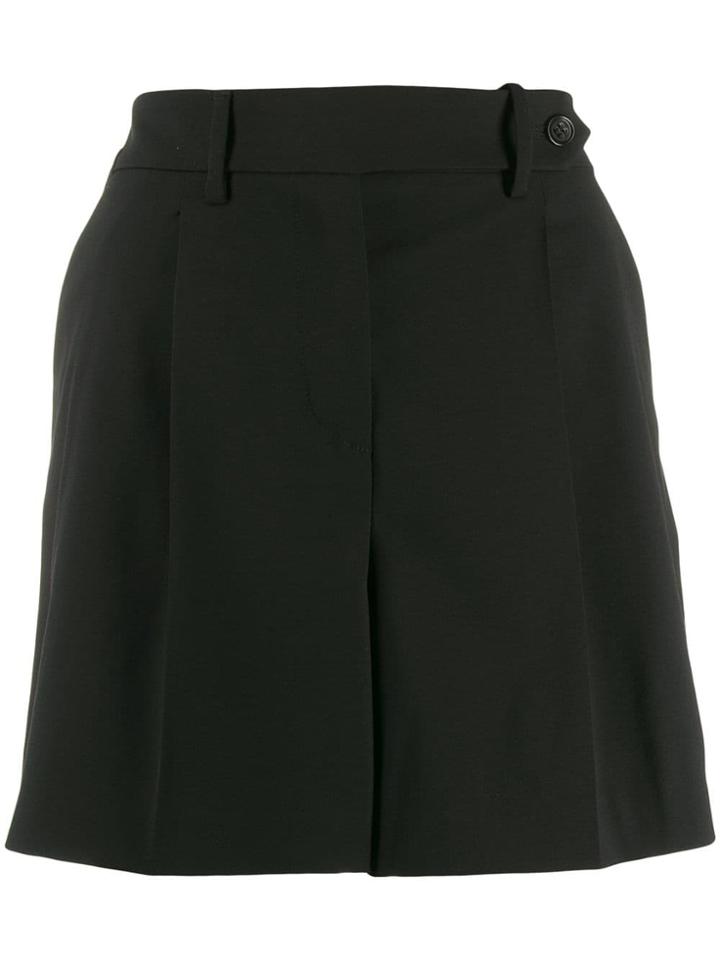 Red Valentino High-waist Shorts - Black