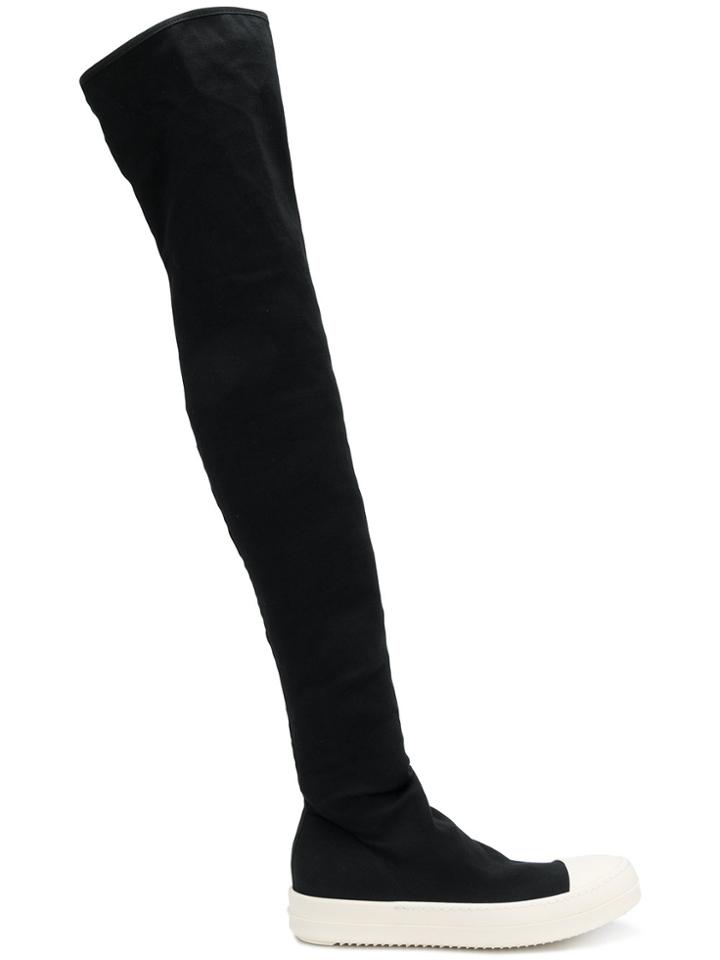 Rick Owens Drkshdw Stocking Sneakers - Black