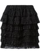 Isabel Marant Frilled Lace A-line Skirt