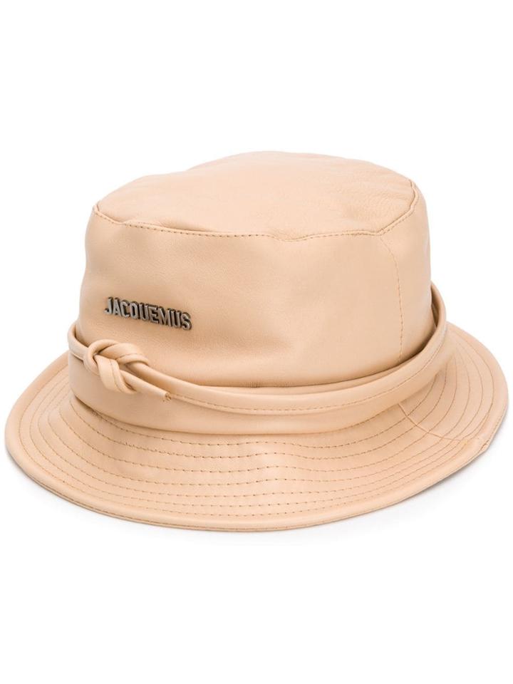 Jacquemus Logo Hat - Neutrals