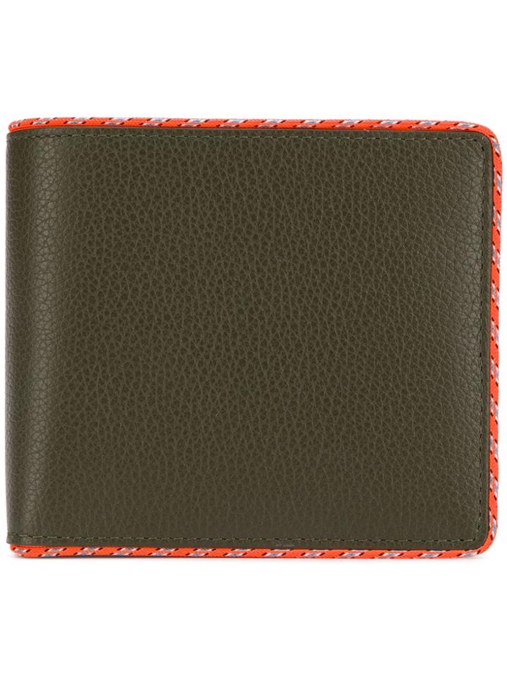 Maison Margiela Rope Trimmed Wallet - Green